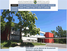 Tablet Screenshot of grundschule-steinbach.com
